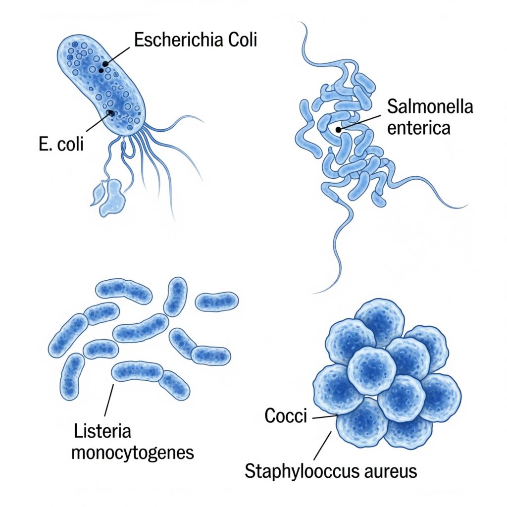 식중독을 일으키는 세균, 박테리아